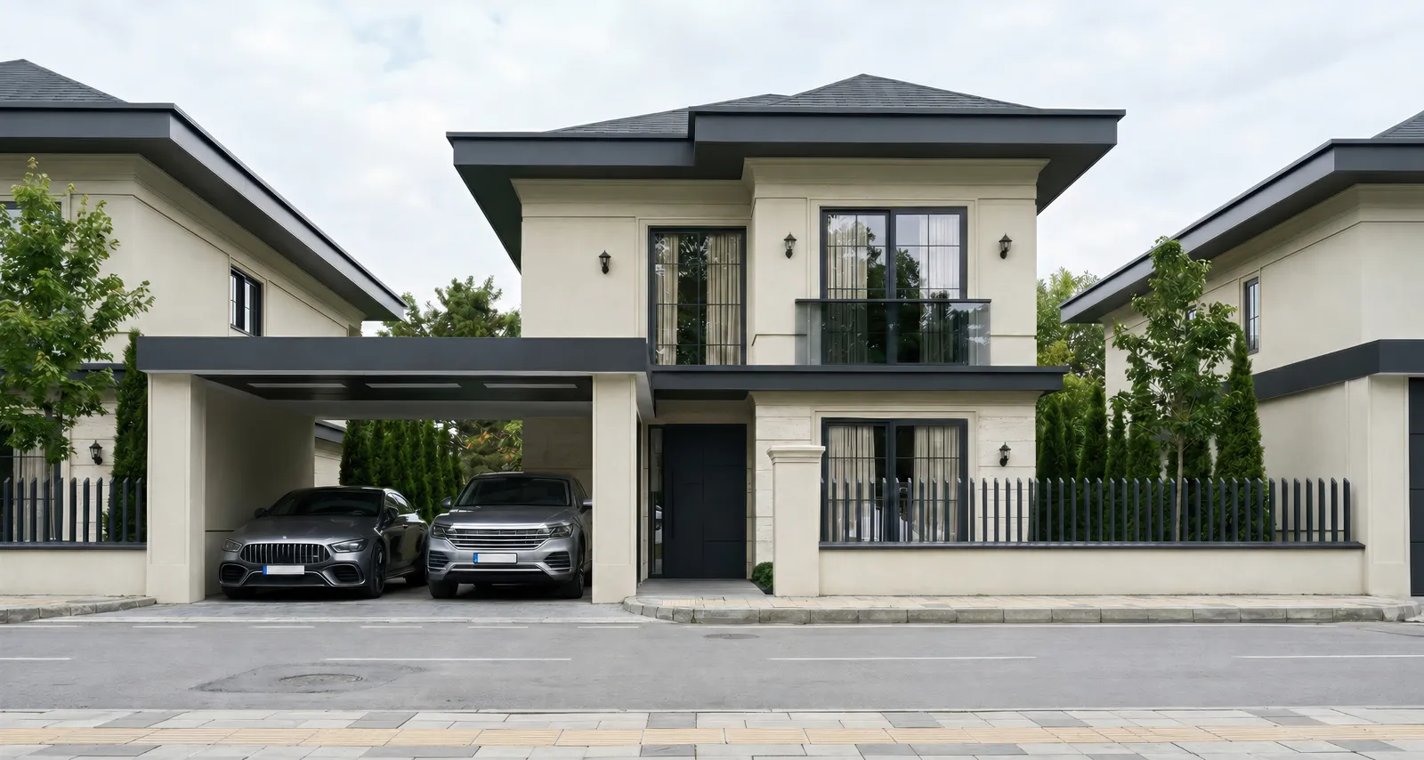 Villa Flora — Villa Girişi
