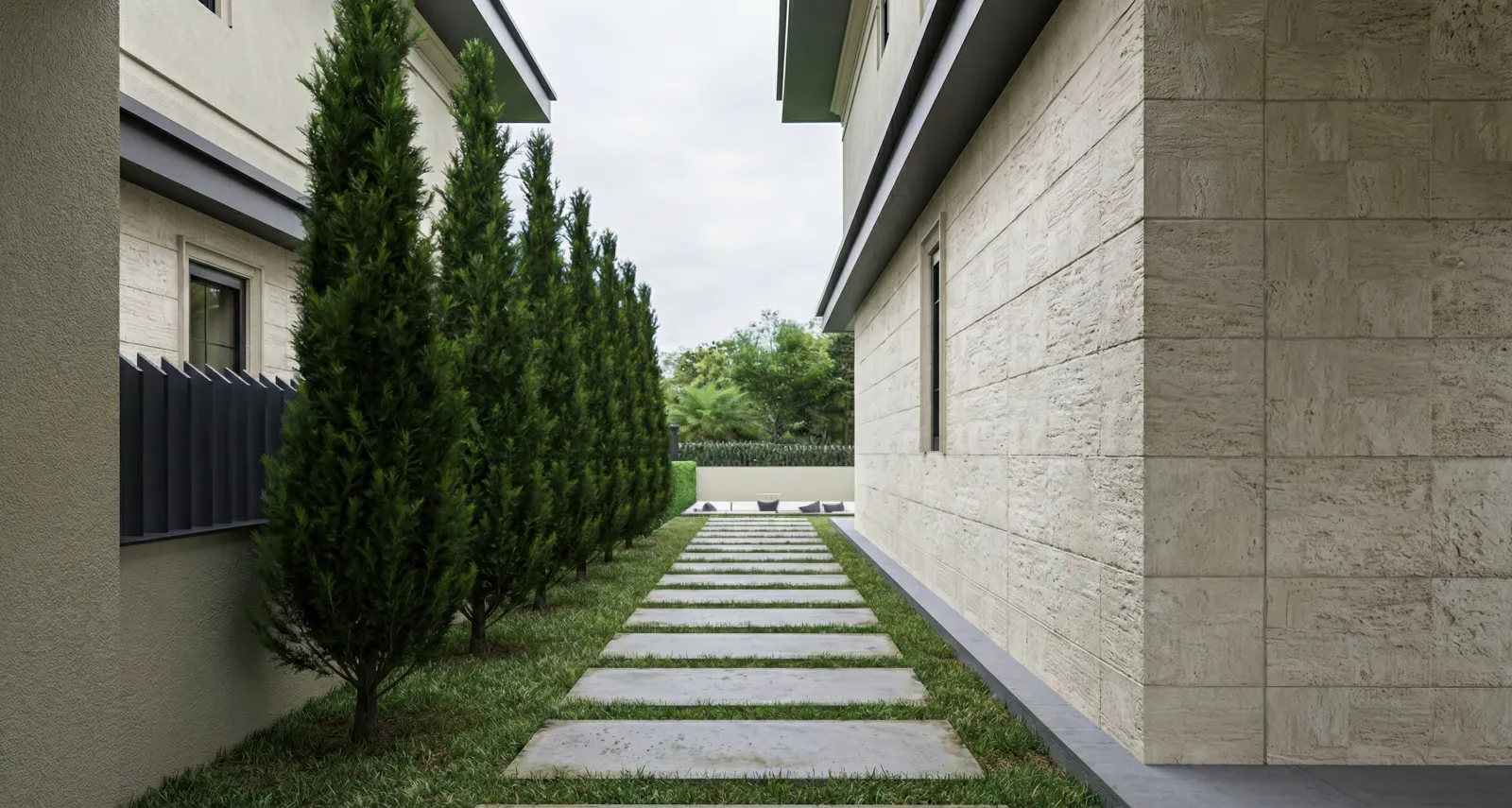 Villa Flora — Peyzaj Yürüyüş Yolu